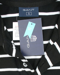 G-A-N-T IMPORTED MEN'S STRIPPER POLO SHIRT (BLACK)