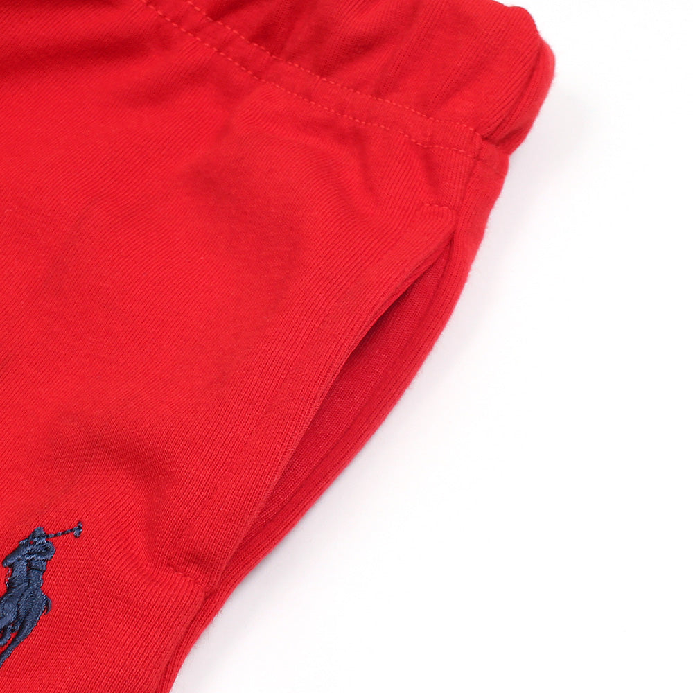 RL PREMIUM KIDS CUBAN COLLAR TWINSET (RED)