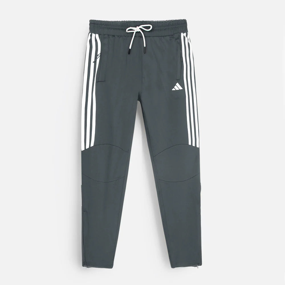 ADADS PREMIUM MEN'S HALF STRIPES TROUSER (GREY)