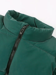 ZR12 IMPORTED LUXURY HANDWOVEN GILLET RAW (GREEN)