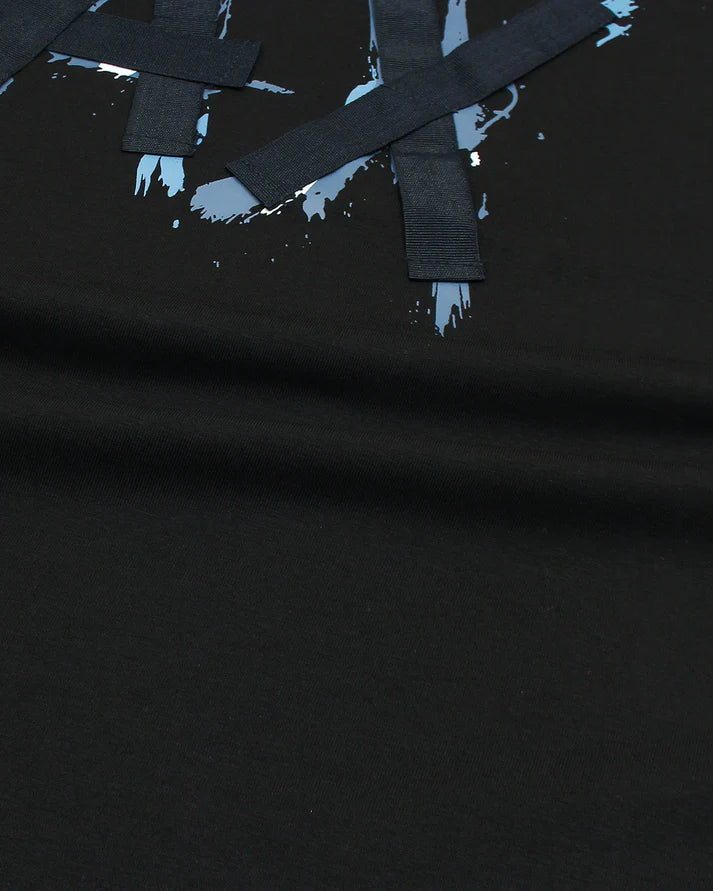 A-X IMPORTED MEN'S DESIGNER T-SHIRT (BLACK)