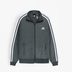 Addas Imported polyester Fleece Tracksuit (Grey)