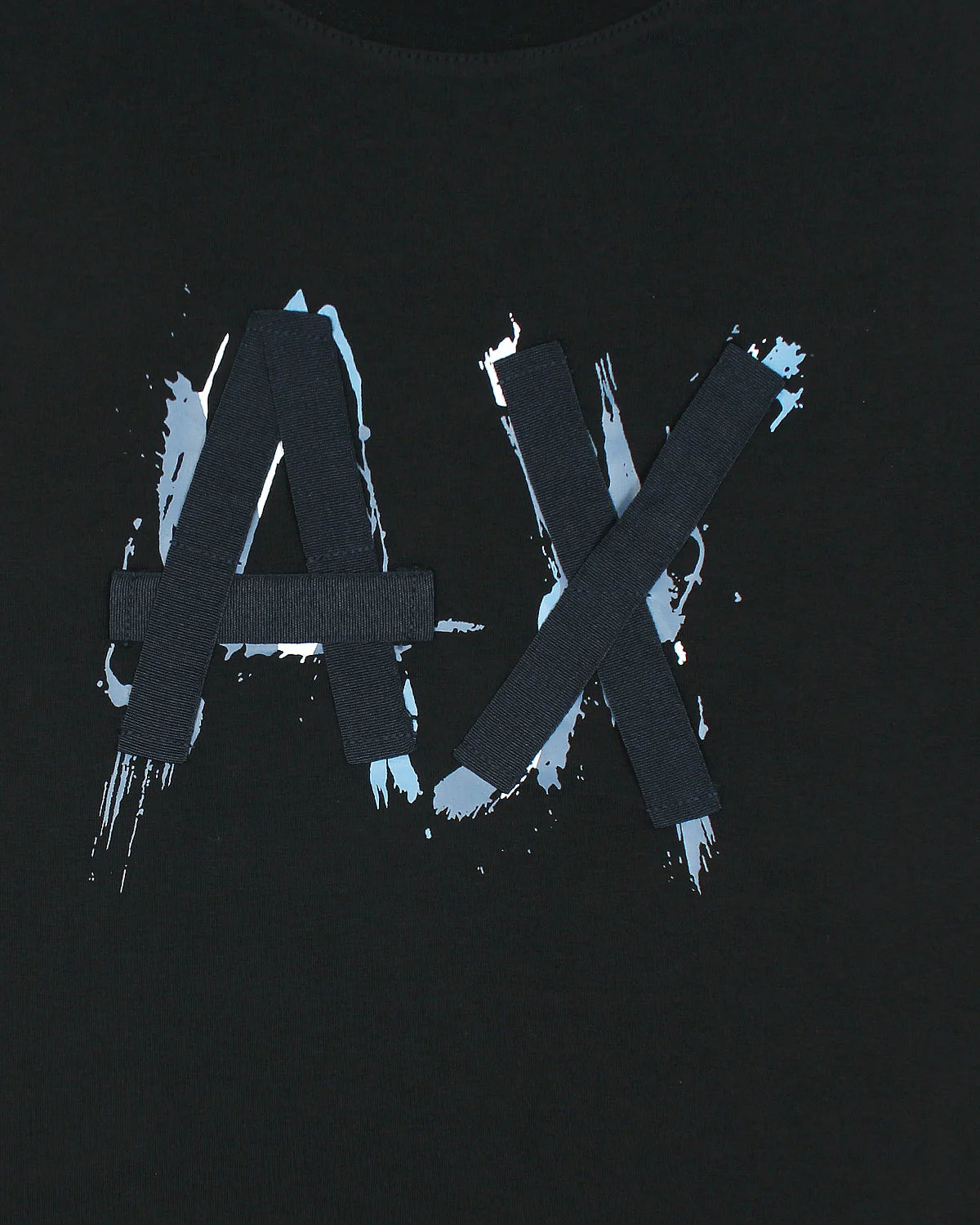 A-X IMPORTED MEN'S DESIGNER T-SHIRT (BLACK)