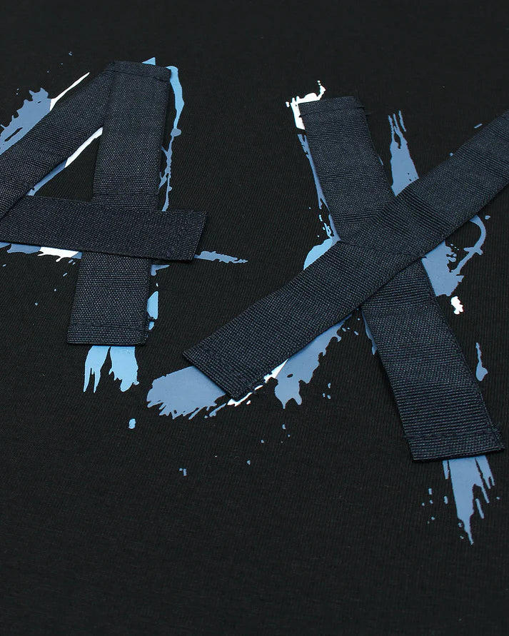 A-X IMPORTED MEN'S DESIGNER T-SHIRT (BLACK)