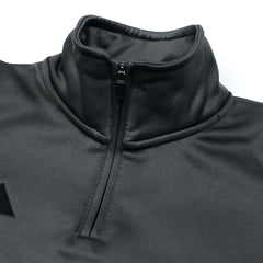 ADDAS Imported Tiro Piping Quarter Zip Tracksuit (Grey)