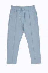 Z.A.R.A PREMIUM COTTON FLEECE FRONT PANEL TRACKSUIT (SKY MELANGE)
