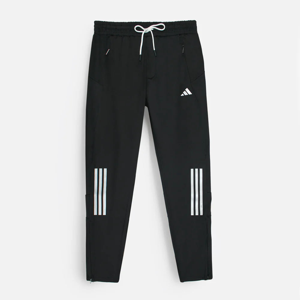 ADDAS PREMIUM MEN'S DRI FIT REFLECTIVE TROUSER (BLACK)