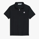 MNCLR Premium Zip Up Polo shirt (Black)