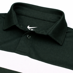 NKE PREMIUM MESH DRI-FIT PANALED POLO SHIRT (GREEN)