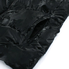 Z.A.R.A IMPORTED LUXURY HANDWOVEN GILLET (BLACK CAMO)