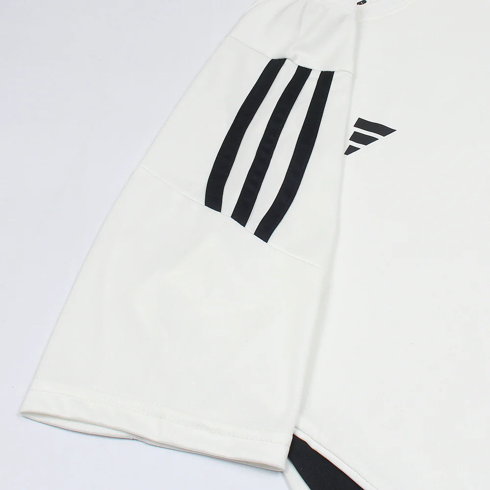 ADDAS PREMIUM DRYFIT TIRO T SHIRT (WHITE)
