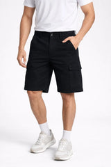 Z.A.R.A Premium Six Pocket Cotton Short (Black)