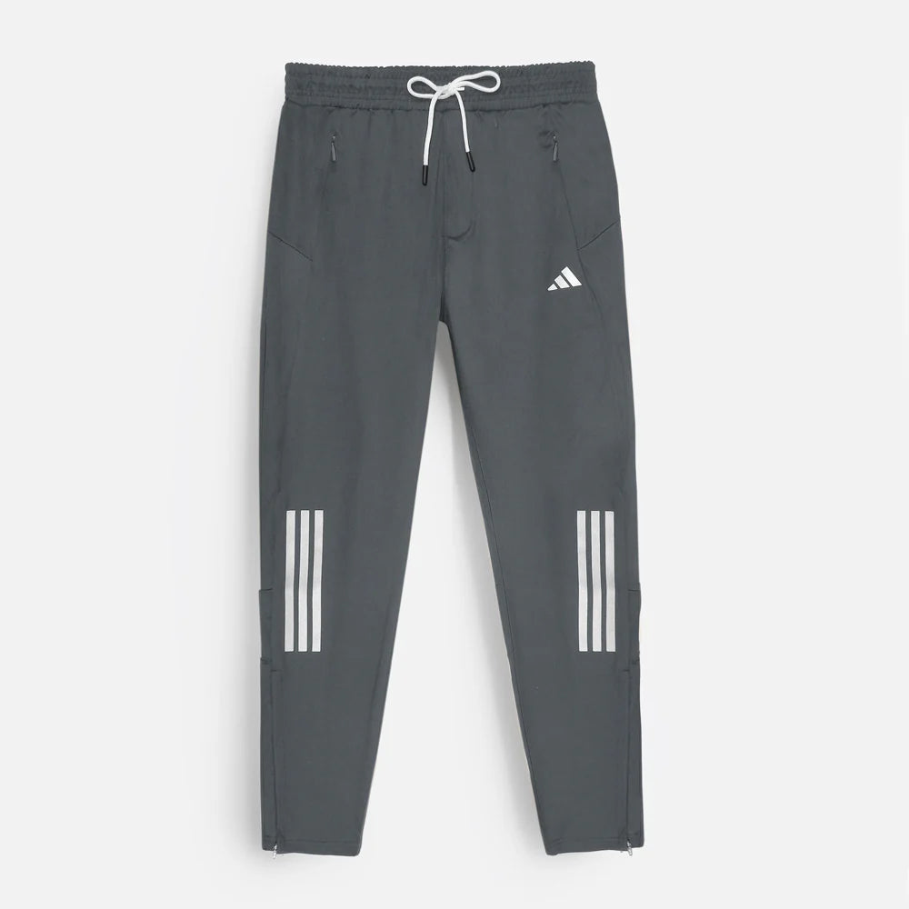 ADDAS PREMIUM MEN'S DRI FIT REFLECTIVE TROUSER (GREY)