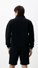 TH HILFIGER PREMIUM MONO TYPE ZIP UP (BLACK)