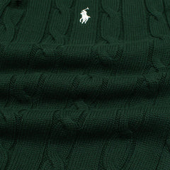 RL Cable Knit Sweater (GREEN)