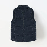 Z.A.R.A IMPORTED LUXURY HANDWOVEN GILLET (NAVY CAMO)