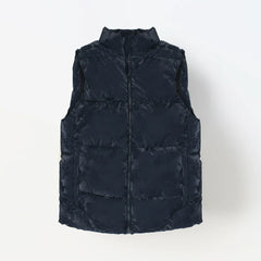 Z.A.R.A IMPORTED LUXURY HANDWOVEN GILLET (NAVY CAMO)