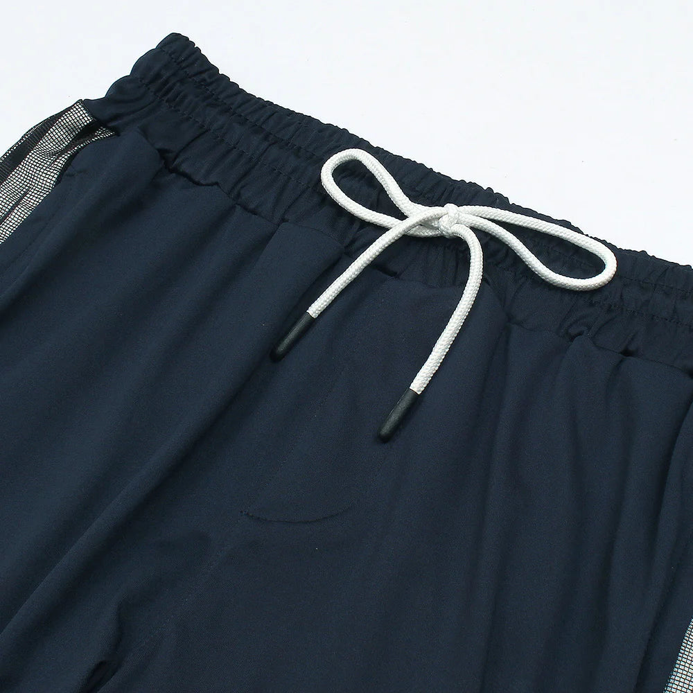 ADDAS PREMIUM MEN'S ARO MESH TROUSER (NAVY)