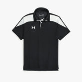 UA PREMIUM MEN'S DRI FIT CLUTH POLO (BLACK)