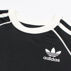 ADDAS PREMIUM KIDS PIPING DRI FIT TWINSET (BLACK)