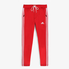 Addas Imported polyester Fleece Tracksuit (Red)