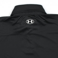 UA PREMIUM MEN'S DRI FIT CLUTH POLO (BLACK)