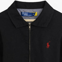 RL PREMIUM COTTON TWILL JACKET (BLACK)