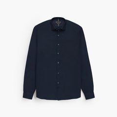 Mussimo Duti Imported Formal Shirt Dobby (Navy Blue)