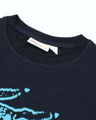 LCSTE CROC IMPORTED MEN'S T-SHIRT (NAVY BLUE)