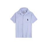RL PREMIUM KIDS CUBAN COLLAR CASUAL SHIRT (MUAVE PURPLE)