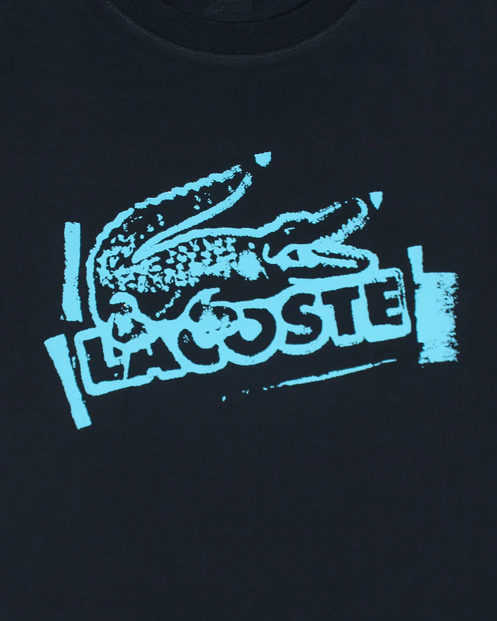 LCSTE CROC IMPORTED MEN'S T-SHIRT (NAVY BLUE)