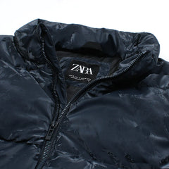 Z.A.R.A IMPORTED LUXURY HANDWOVEN GILLET (NAVY CAMO)