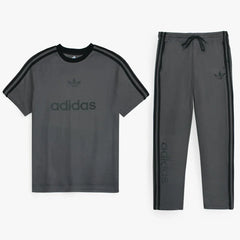 ADDAS PREMIUM MEN'S STRONIX LYCRA DRI-FIT TRACKSUIT (GREY)