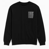 LCSTE PREMIUM COTTON FLEECE GRAPHIC PRINT SWEATSHIRT (BLACK)