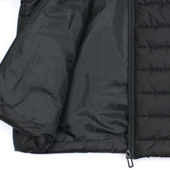 RL Full Sleeves Small Pony Puffer Jacket (Black)