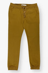 Z.A.R.A Premium Cotton Waist Jogger Trouser (Mustard)