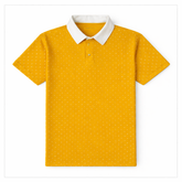 ZR Premium Men's AOP Polo Shirt (Yellow)