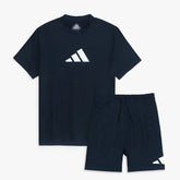 AD12 Premium Lycra Dri-fit Twin Set (NAVY)