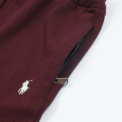 RL PREMIUM SMALL PONY OTTO MAN TROUSER (MAROON)