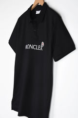 MNCLR Imported Embroidered Logo Polo (Black)