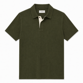 COTTON EAGLE PRESTIGE KNIT POLO SHIRT (DUST OLIVE)