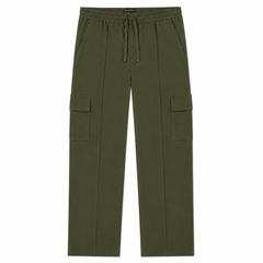 Z.A.R.A IMPORTED FOUR POCKET OVERSIZE TROUSER (OLIVE)