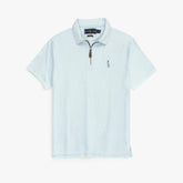 RL PREMIUM MEN'S MULTI ZIPPER POLO SHIRT (SKY BLUE)