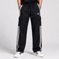 ADDAS IMPORTED FOUR POCKET OVERSIZE TROUSER (BLACK)