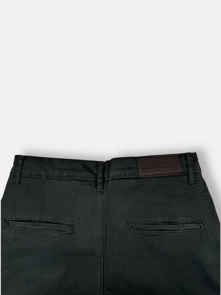 Z.A.R.A Premium Six Pocket Cotton Short (Grey)
