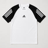 ADDAS MESH SHOULDER DRI FIT T-SHIRT (WHITE)