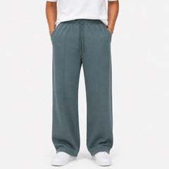 COTTON EAGLE RELAXED FIT UNISEX TROUSER (DUSTY TEAL)
