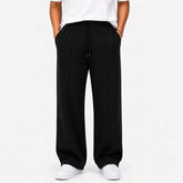COTTON EAGLE RELAXED FIT UNISEX TROUSER (MIDNIGHT BLACK)