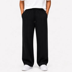 COTTON EAGLE RELAXED FIT UNISEX TROUSER (MIDNIGHT BLACK)