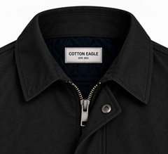 HUDSON TWILL JACKET (BLACK)